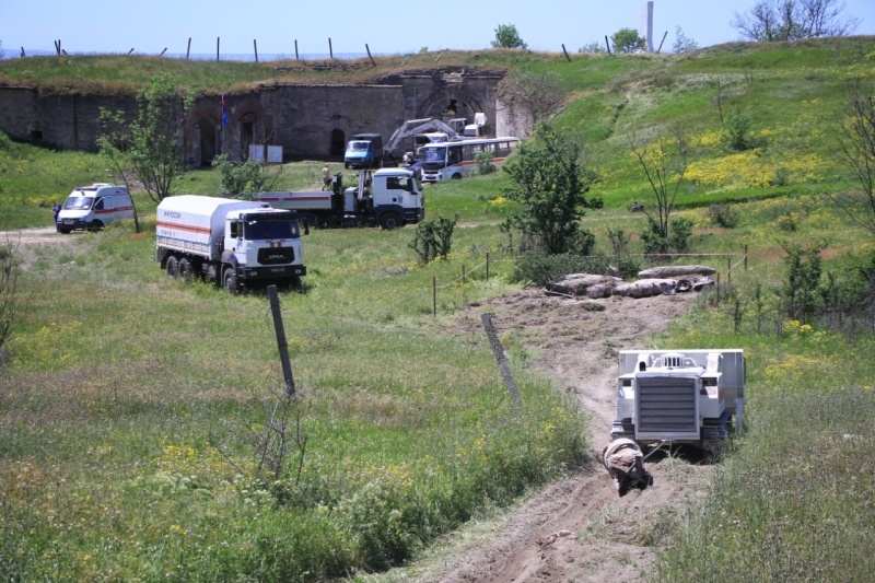 В Крыму завершены работы по разминированию Керченской Крепости