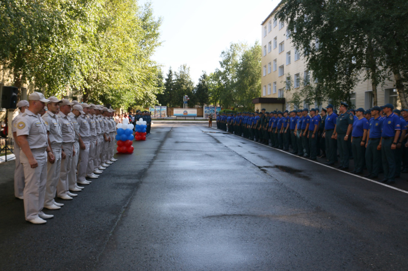 Торжественное построение личного состава Центра 16.07.2021