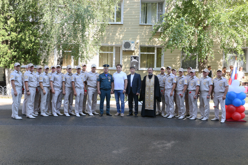 Торжественное построение личного состава Центра 16.07.2021
