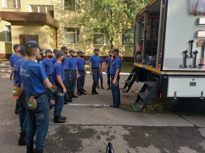 Занятия с солдатами срочной службы