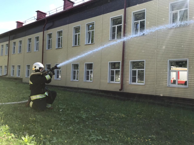 Проверка и тренировка дежурных сил при возникновении пожара