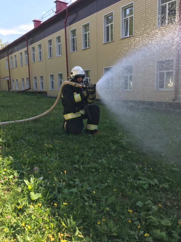 Проверка и тренировка дежурных сил при возникновении пожара