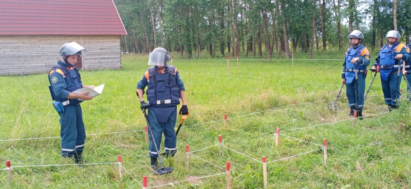 Проведение пиротехнических работ в Тверской области 27.07.2021