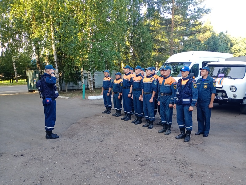 Проведение пиротехнических работ в Тверской области 29.07.2021