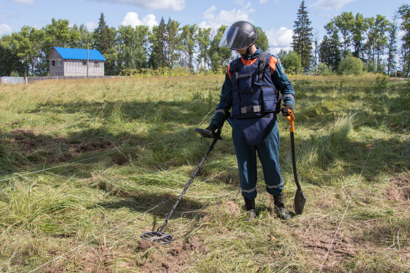 Проведение пиротехнических работ в Тверской области 30.07.2021