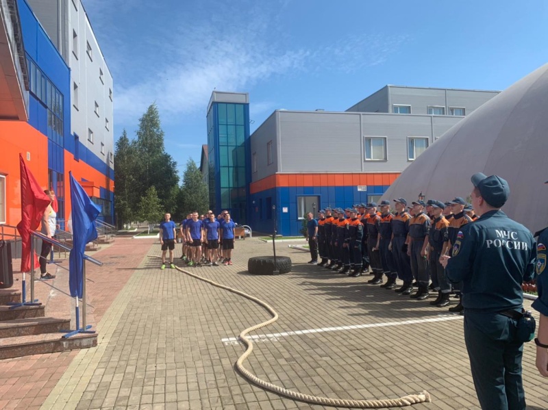 Спортивный праздник с личным составом военнослужащих срочной службы