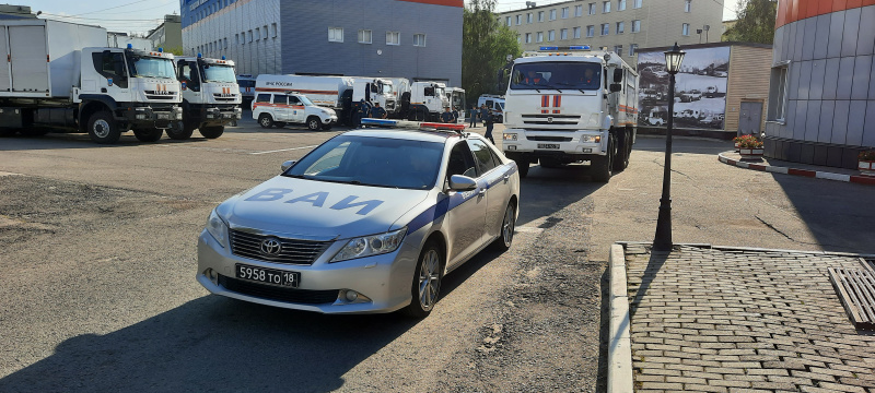 АМГ Центра убыла в Республику Мордовия для тушения пожаров