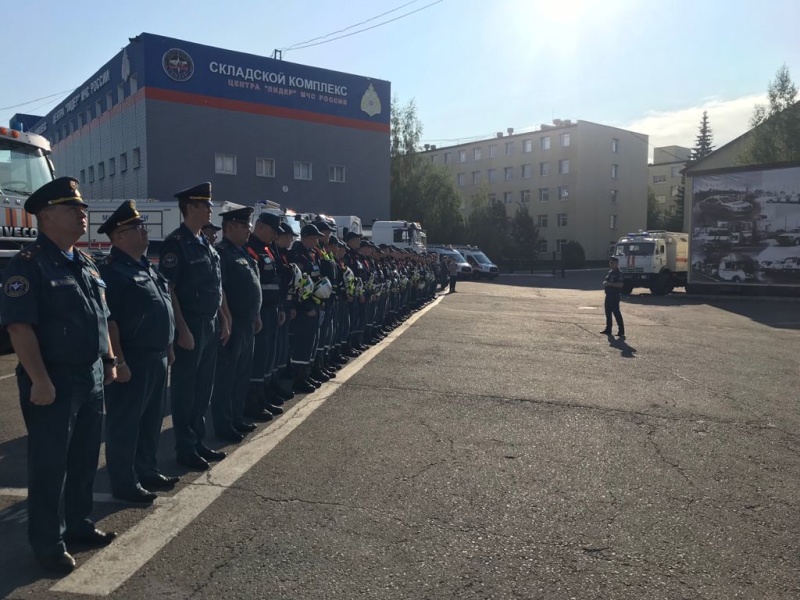 АМГ Центра убыла в Республику Мордовия для тушения пожаров