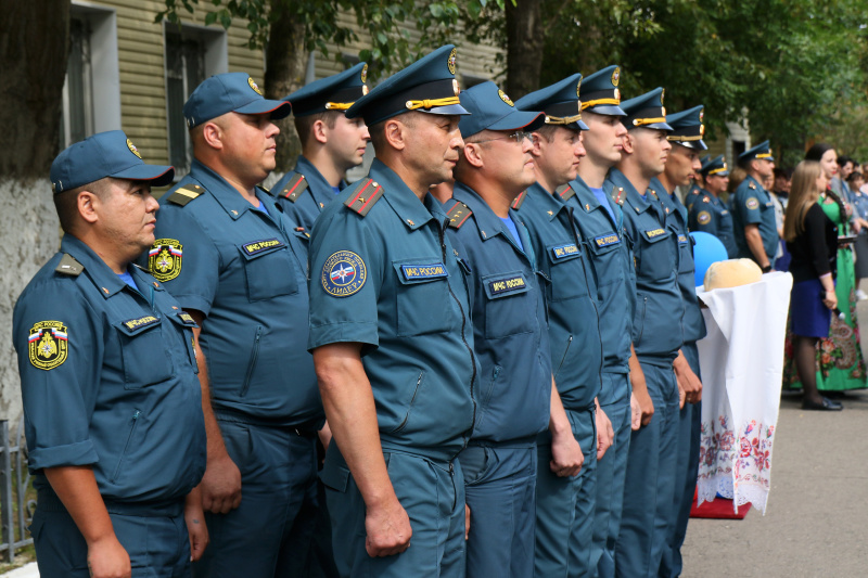 Встреча отряда из Ржевского района Тверской области