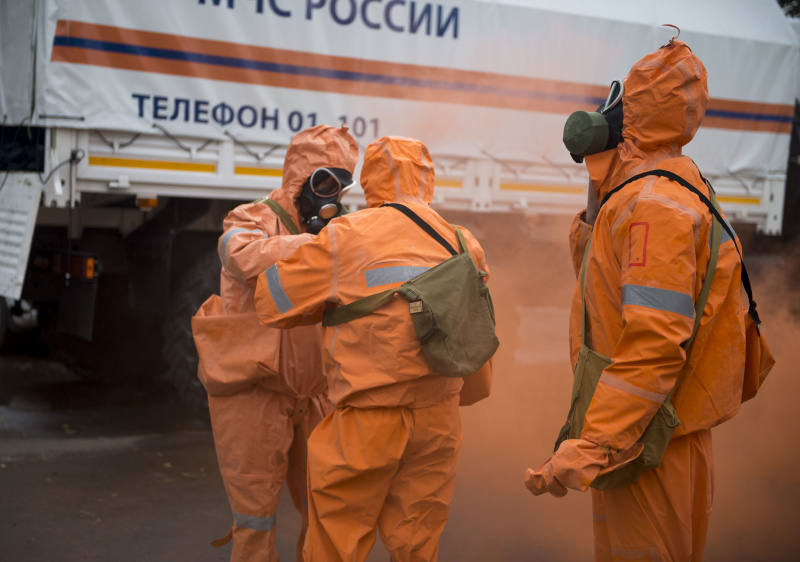 Завершением полевого выхода 2 управления стало проведение тактико-специального учения. Видео