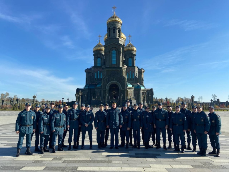 Военнослужащие по призыву побывали с экскурсией в военно-патриотическом парке культуры и отдыха Вооружённых Сил Российской Федерации «Патриот»