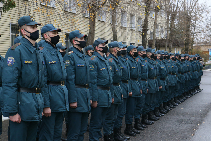 Чествование военнослужащих по призыву, выслуживших установленные сроки службы 18.10.2021