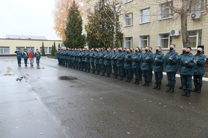 Чествование военнослужащих по призыву, выслуживших установленные сроки службы 18.10.2021