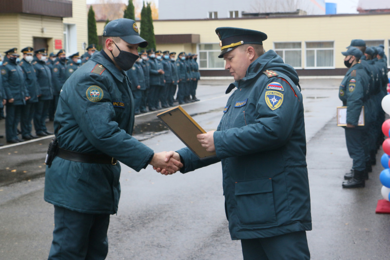 Чествование военнослужащих по призыву, выслуживших установленные сроки службы 18.10.2021