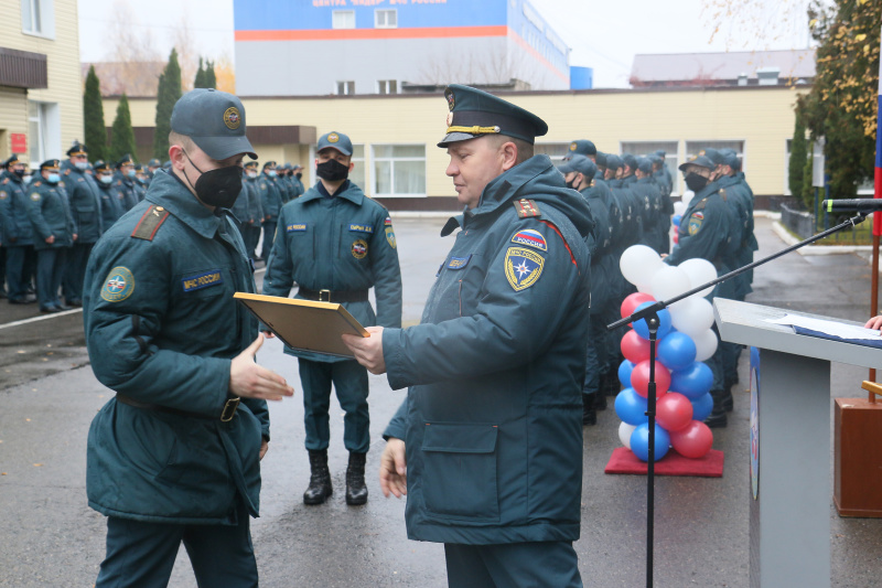 Чествование военнослужащих по призыву, выслуживших установленные сроки службы 18.10.2021