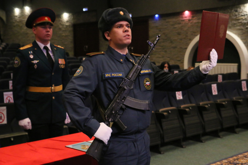 Принятие Военной присяги 9.11.2021
