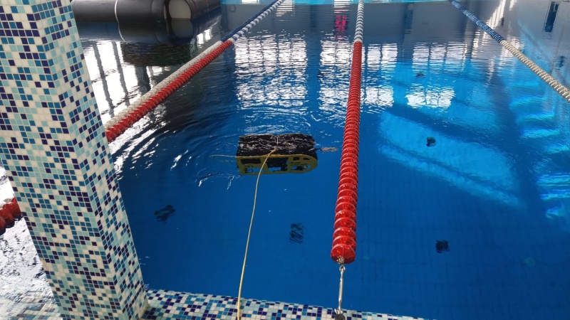 Эксплуатация нового подводного робота