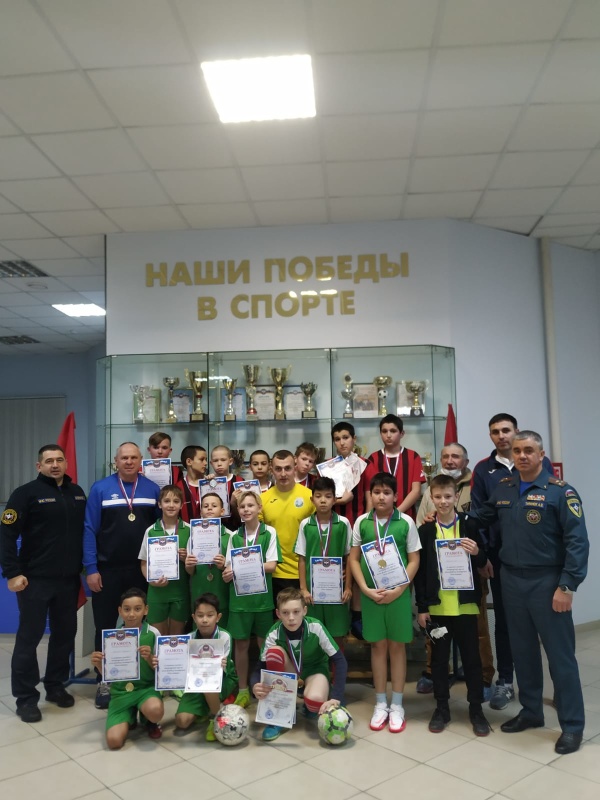 Детская товарищеская встреча по мини-футболу, посвященная Дню матери