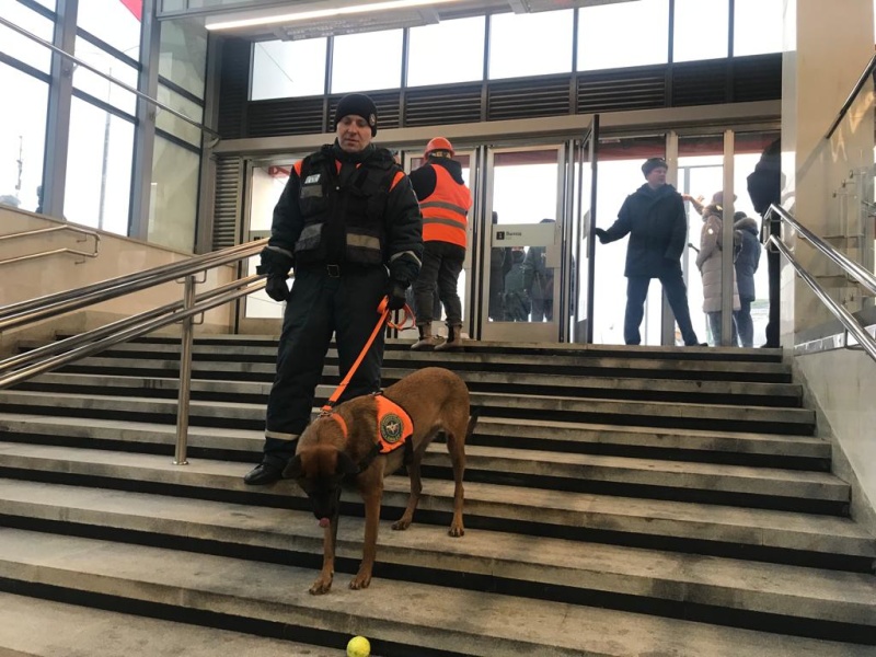 Церемония открытия станции метро "Давыдково"