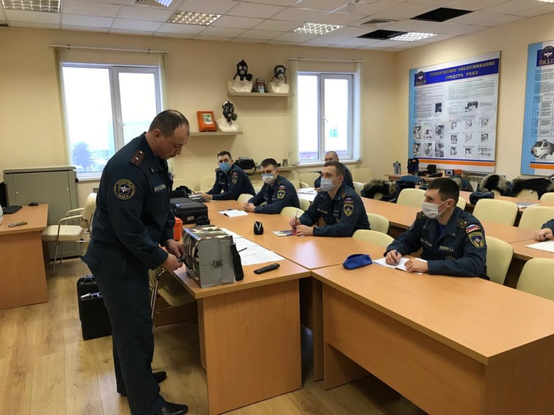 Сборы нештатных отделений радиационной и химической разведки