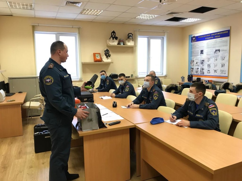 Сборы нештатных отделений радиационной и химической разведки