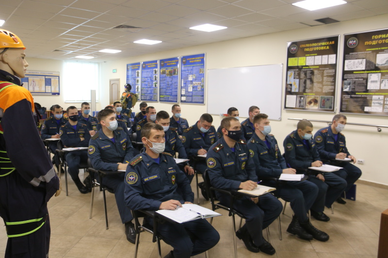 Зачетная сессия пиротехников