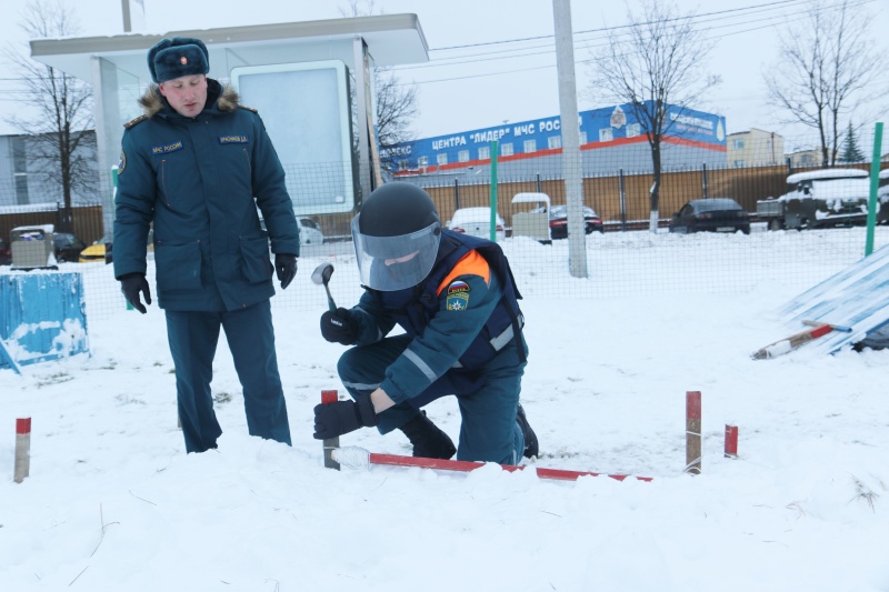 Зачетная сессия пиротехников