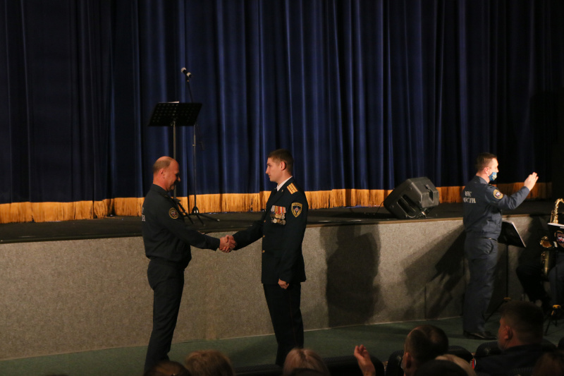 Праздничный концерт, посвященный Дню спасателя