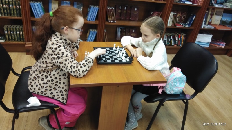 Турнир по шахматам среди детей Центра