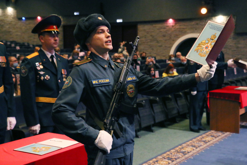 Принятие Военной присяги 31.12.2021