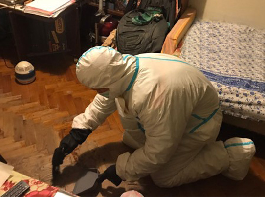 Демеркуризация    загрязненного помещения