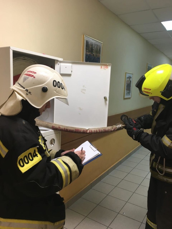 Проверка противопожарного состояния объектов Центра