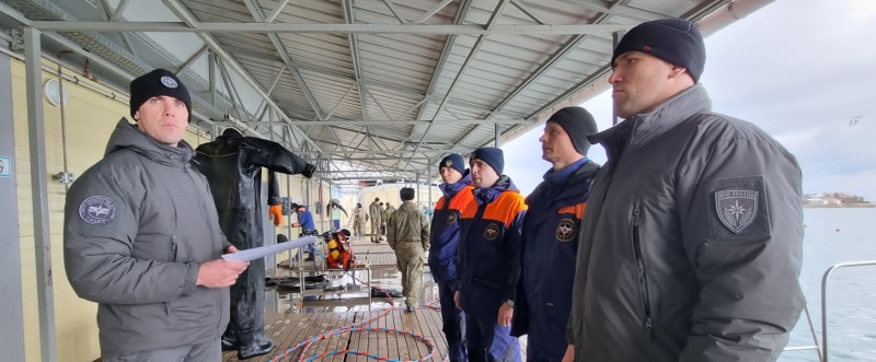 Выполнены все основные этапы соревнований по водолазному многоборью "Глубина"