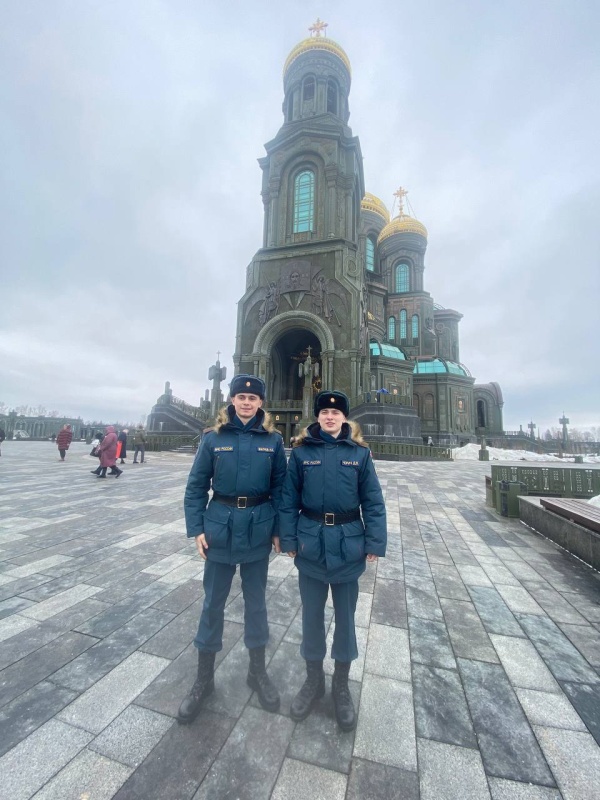 13 марта военнослужащие по призыву Центра посетили парк «Патриот».