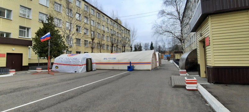 Проверка готовности полевого лагеря