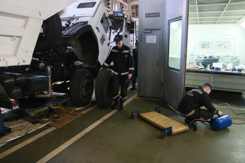 В Центре продолжается перевод техники на весенне-летний период эксплуатации 2022 года