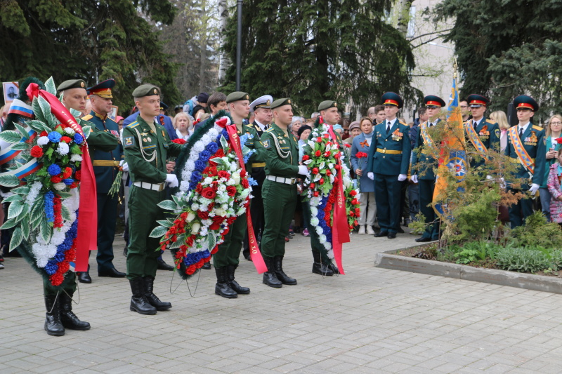 Парад Победы на Мосрентгене