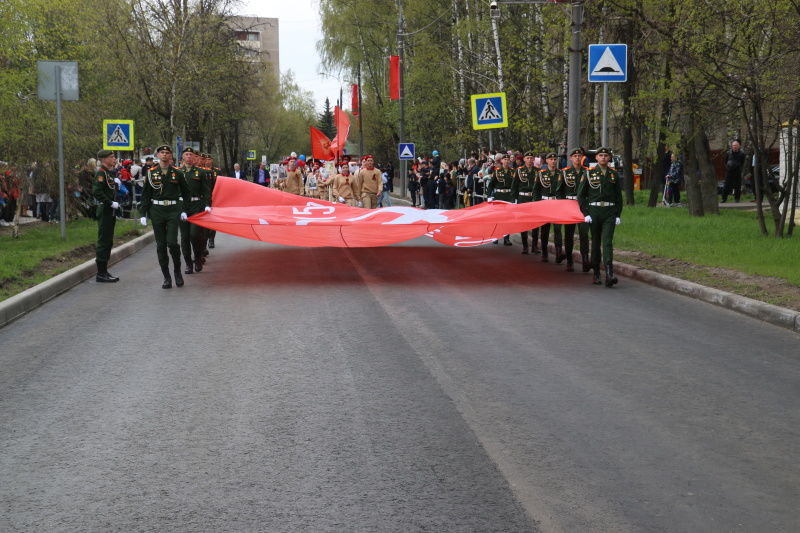 Парад Победы на Мосрентгене