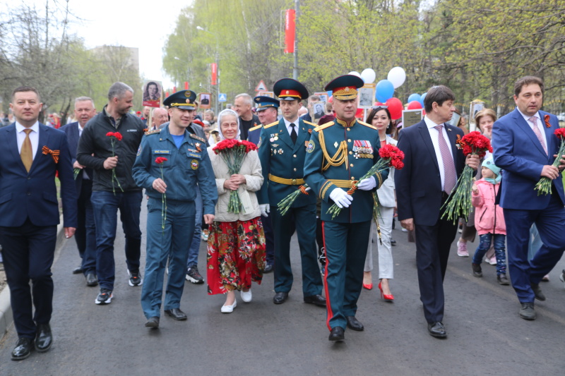 Парад Победы на Мосрентгене