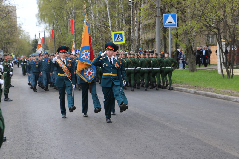 Парад Победы на Мосрентгене