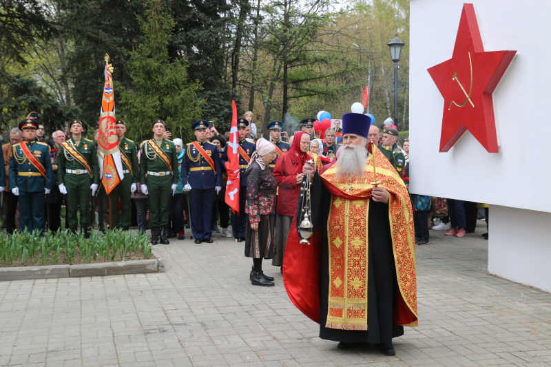 Парад Победы на Мосрентгене