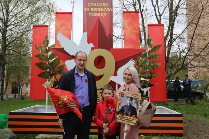 Парад Победы на Мосрентгене