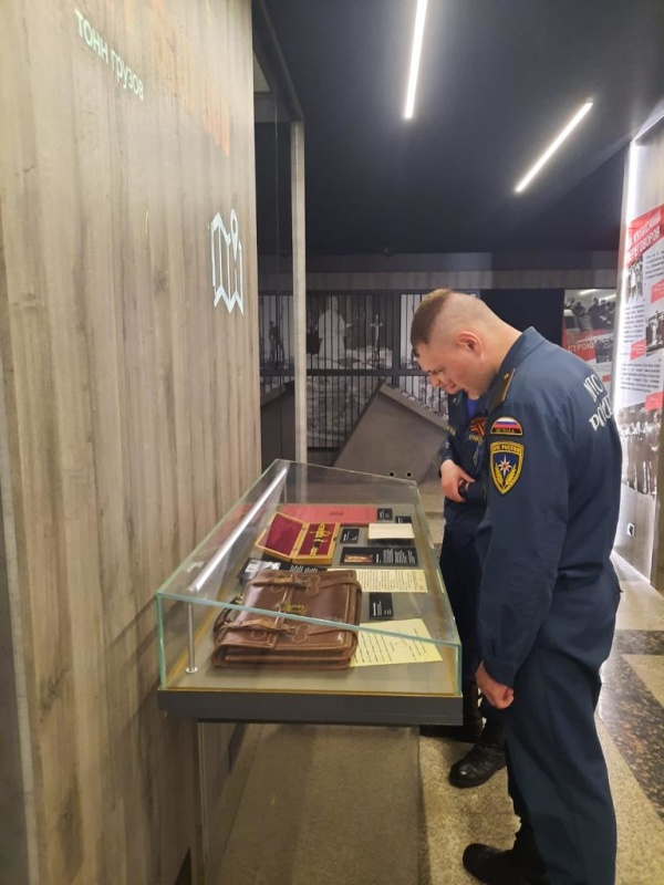 Посещение личным составом музея Победы на Поклонной горе