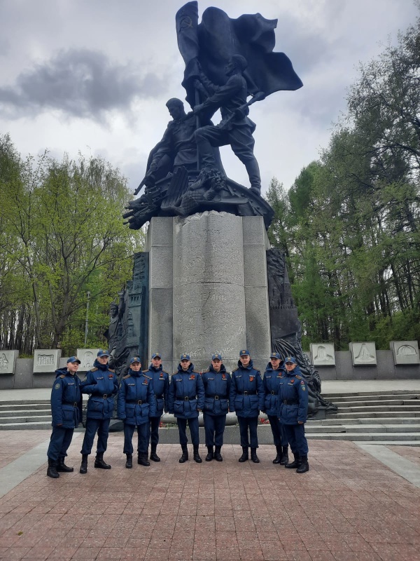 Посещение личным составом музея Победы на Поклонной горе