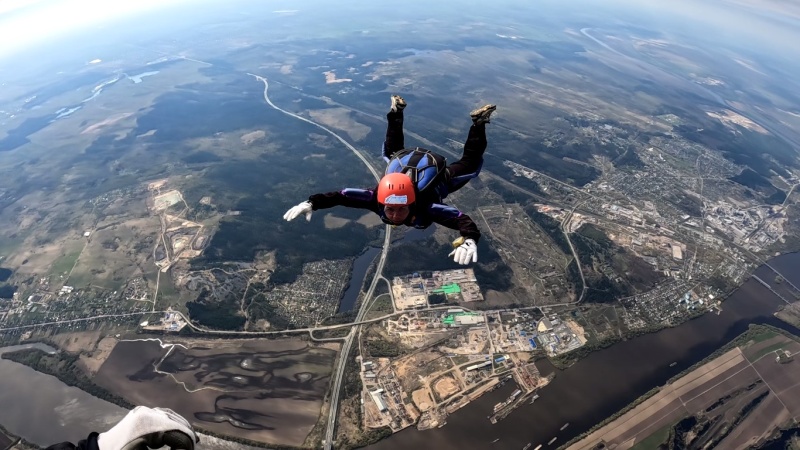 Обучение по программе AFF (Accelerated Freefall) прыжки с парашютом