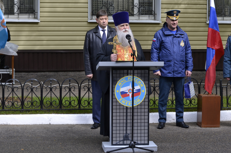 Проводы  отряда  в служебную командировку