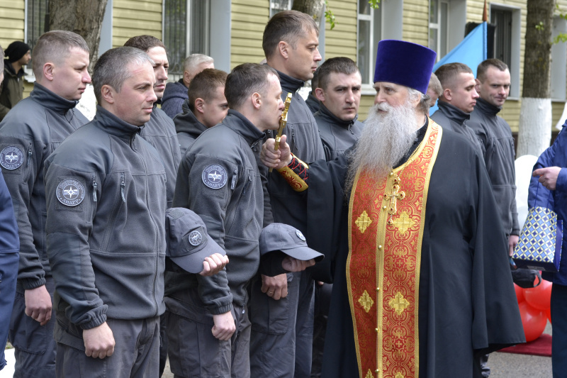 Проводы  отряда  в служебную командировку