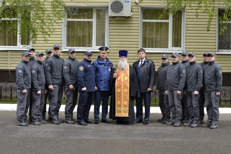 Проводы  отряда  в служебную командировку