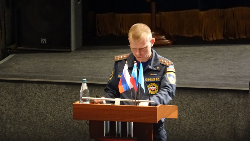 Встреча личного состава с начальником Центра