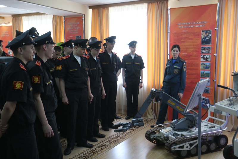 Учебно-методическое занятие с курсантами Московского военно-музыкального училища
